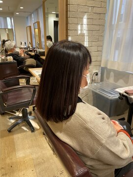 リソ 銀座(RISO) 【30代40代50代】広がり髪に酸熱トリートメント【RISO銀座】