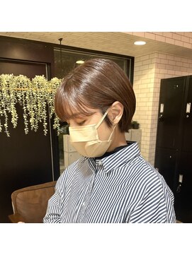 アシュレイ(ASHLEY) ASHLEY☆suzuka マッシュショート ショートボブ 福島区 美容室