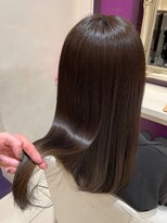 ハピネス 河原町店(Happiness)&nbsp;髪質改善 レイヤーカット ベージュ グレージュ 20代 30代 40代