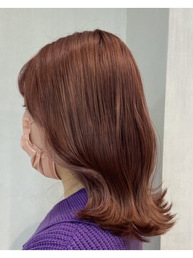 リルミー(Lilme) 【ピンクイヤリングカラー】(ケアブリーチ2回)*rina*