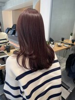 ヘアサロン ガリカ 表参道(hair salon Gallica)&nbsp;大人艶髪ラベンダーココアブリーチなし/地毛風カラー