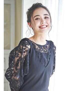 ヘアセットサロンシャルメ 梅田店(Hair Make Salon CHARMER) 《へアセット》お呼ばれお団子アップヘア