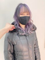 ギグスダブル 栄久屋大通店(gigs double)&nbsp;パープルカラー/グラデーション