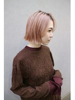 ジャコ ヘアー(jako HAIR)&nbsp;【jako/自由が丘】ピンク系/ミニボブ/ミディアムボブ