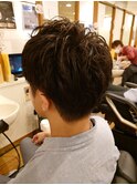 スキンフェード/アップバング/コンマヘア/眉カット<理容室>