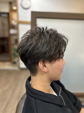 ケースタイルヘアスタジオ  虎ノ門店(K-STYLE HAIR STUDIO) 癖を活かしたナチュラルツーブロック