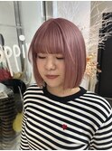 くすみピンク