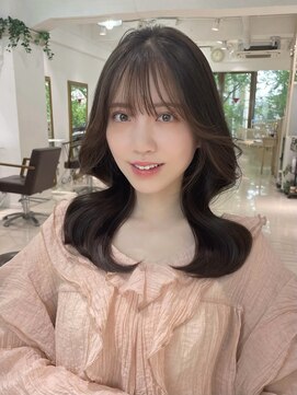 フォルテ 表参道店(FORTE) 【フォルテ千鶴】大人可愛いセミディカール/シアーカラー/表参道