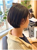 丸みショートボブ/レイヤー