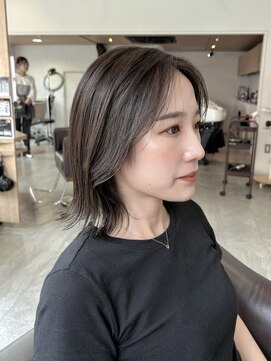 ロックワークオレンジ 西中島店(ROCK WORK ORANGE) ブリーチ無しオリーブベージュ＊ 赤く褪色するのが苦手な方向き