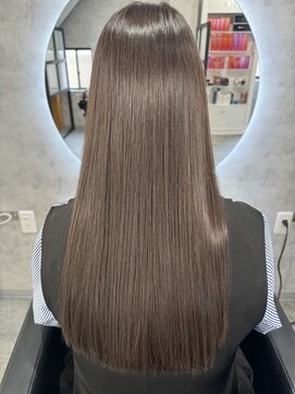 アイ(_i) #20代30代#ベージュ#アッシュ#ツヤ感#大人かわいい #髪質改善