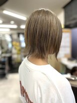 びゃんびゃん 浅水本店&nbsp;切りっぱなしボブ/ダブルカラー/外ハネボブ/イメチェン/美髪