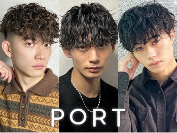 ポート 浦和(PORT)の写真/ツイストスパイラル・波巻きパーマが得意なメンズ専門サロン。トレンドスタイルのご相談もお任せください！