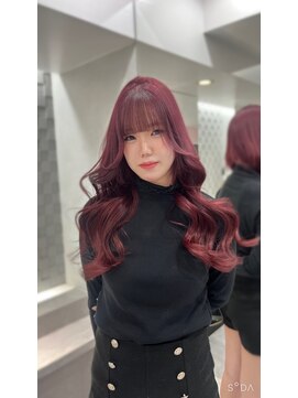 ジーナ 名駅(XENA.) 《Rena》ピンクラベンダー / 暖色カラー/ ピンクカラー/ブリーチ