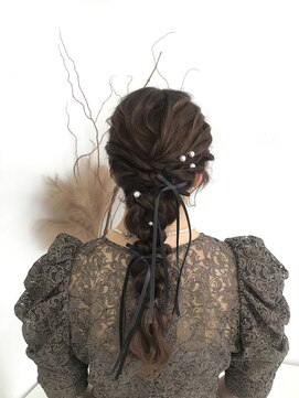 ヘアセットサロン クリアリティ(clarity) あみおろしアレンジ