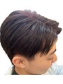 ヘアアンドアイラッシュ ココアンジェ くりえいと宗像店(Coco Ange) メンズスタイルの王道！【ナチュラルセンターパート】