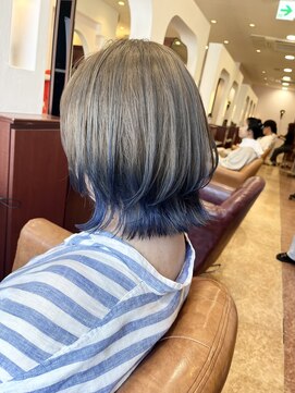 ブランシェ JR勝川駅南口店(BRANCHE) ミルクティー×ブルー《ショート》