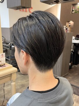 アルターリール(aL ter Rire) 韓国マッシュ/スパイキーショート/ブルーブラック[鎌取］中村