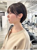 ミニウルフレイヤーカット顔周りカット前髪カットショート/新宿