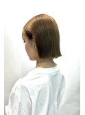 メルティカラー似合わせカットウェーブミディアム縮毛矯正