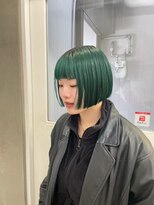 エンドリンク(endlink)&nbsp;ホワイトグレージュミニウルフショートカットウルフカット