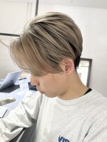 イリ 梅田(ili) メンズバレイヤージュ/センターパート