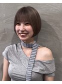 グレージュボブ
