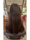髪質に合わせた理想のストレート#静岡市