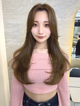 ロンドアヴァントゥス 池袋(Lond aventus) オリーブグレー/ボブ/顔周り/小顔/レイヤー/髪質改善/縮毛矯正