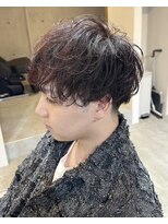 ブルニール 中崎町(BLEUNIR)&nbsp;シャドウパーマ/メンズマッシュ/メンズパーマ