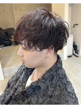 ブルニール 中崎町(BLEUNIR) シャドウパーマ/メンズマッシュ/メンズパーマ