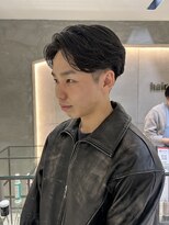 ワン 横浜(ONE005) 毛流れパーマ/ニュアンスパーマ/メンズパーマ/メンズカット