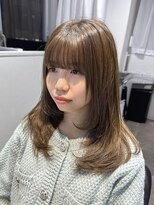 ホープ(hope)&nbsp;レイヤー/顔まわりカット/前髪/アッシュ