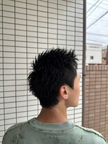 スウェル 船橋店(Swell)&nbsp;MEN’S HAIR/サーフカール/刈り上げセンターパート/船橋