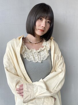 リンネテラス(Lin'ne terrace) ぷつっとボブ*切りっぱなし*タッセルボブ