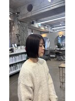 クオーレ (CUORE)&nbsp;髪質改善酸性縮毛矯正でつくふボブ