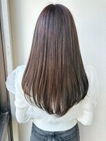 カバーヘア ブリス 川口(COVER HAIR bliss)&nbsp;ワンホンレイヤー/春/透明感カラーブリーチなし髪質改善p川口