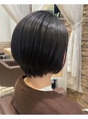 大人丸みショート7.25ミルクブラウン