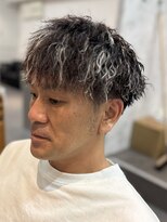 マジック 関目店(magic) パーマ、ホワイトメッシュで圧倒的立体感