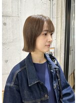 フィルムス ヨコハマ プラス(FILMS 横浜 +) ミルクブラウン/ボブ/オリーブページュ/ブリーチなし/横浜+