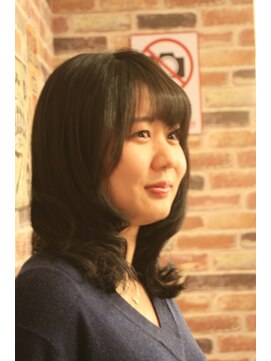 ヘアーズ モガ(hair's MOGA) セミロング