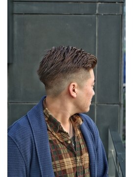 渋谷バーバースタイル オールバック 黒髪 ビジネス L フィックス アップ Fix Up Shibuya のヘアカタログ ホットペッパービューティー