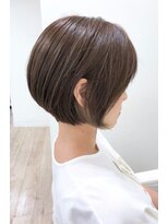 アンサム 二子玉川店(UNSOME) ハイライトonベージュカラー☆似合わせカットショートボブ