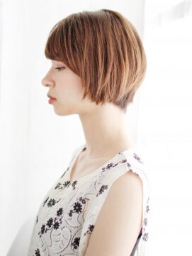 ナル 白山神社参道通り店(nalu) おろし流しのナチュラルボブスタイル