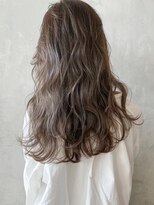 アイティー バイ アルバム 中野店(IT by ALBUM)&nbsp;オリーブベージュ_セミウェットウェーブオリーブカラー_ba307541