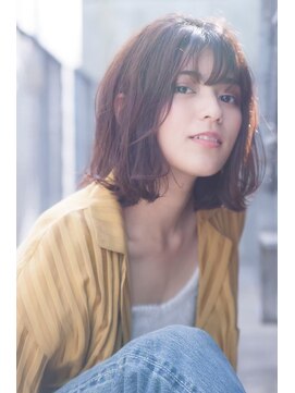 オースティン 門前仲町(AUSTIN) AUSTIN☆外ハネボブアッシュブラウンネオウルフツイストパーマ