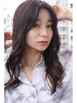 フラミューム たまプラーザ(flammeum) 波レイヤー×アッシュブラウン【フラミュームたまプラーザ】