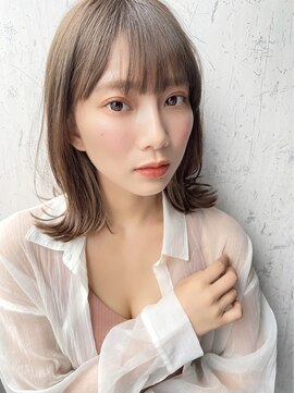 サングース(Sungoose) サングース東海林ショコラベージュボブウルフカールベビーバング