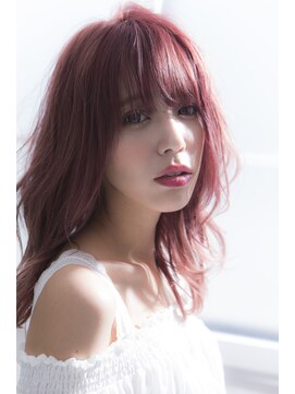 ミエル ヘア 新宿(miel hair) 〈mielhair新宿〉イルミナカラー 透明感ピンク