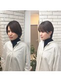 大人気！大人可愛いマッシュショートヘア